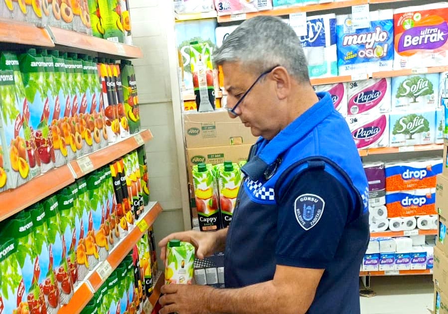  Gürsu Zabıtası 280 Ürüne El Koydu