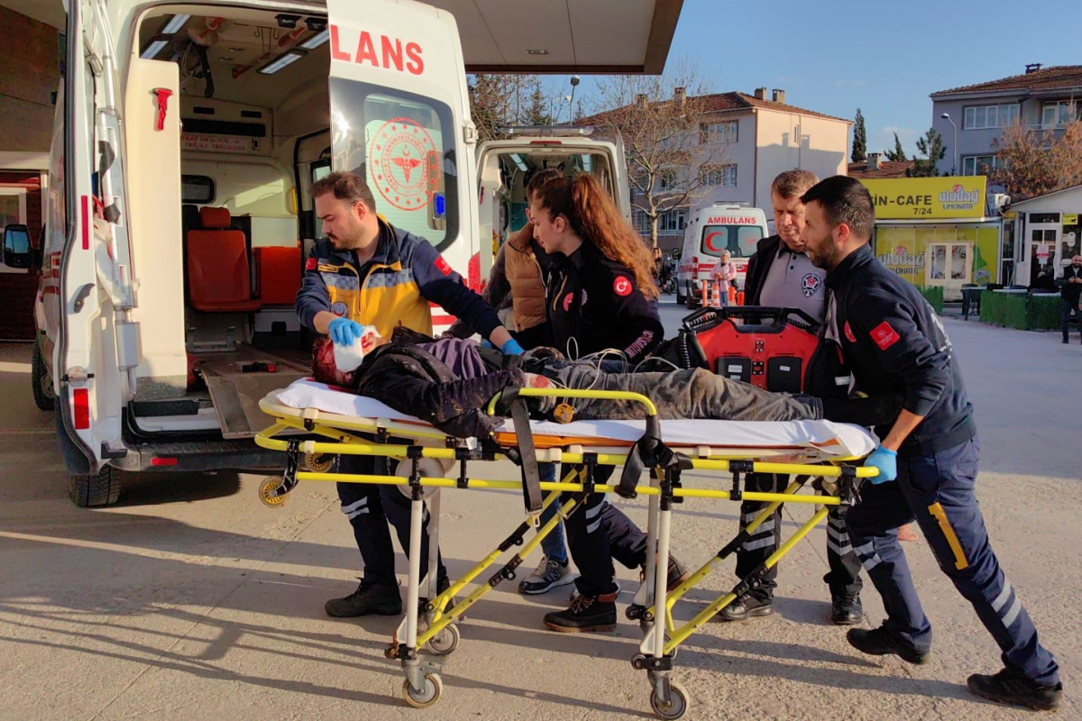 Bursa'da varil patladı: 1 ölü, 1 yaralı