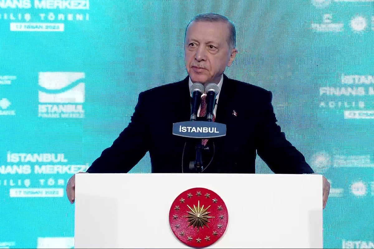Cumhurbaşkanı Erdoğan: 'Bu merkez İstanbul'da yeni bir finansal ekosistem oluşturacaktır'