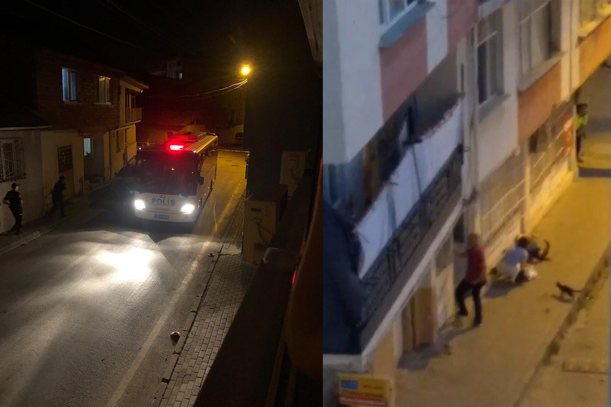 Ev sahibi ile kavga eden kiracı müdahale eden polisi vurup intihar etti