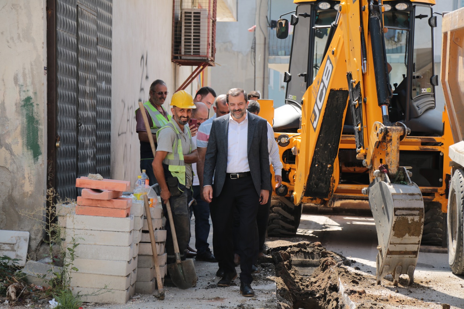 Yenidoğan'ın Ara Sokakları da Doğalgaza Kavuşuyor