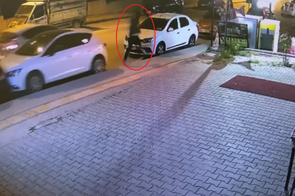 Freni boşalan kamyon 9 aracı biçti, o anlar kameraya yansıdı